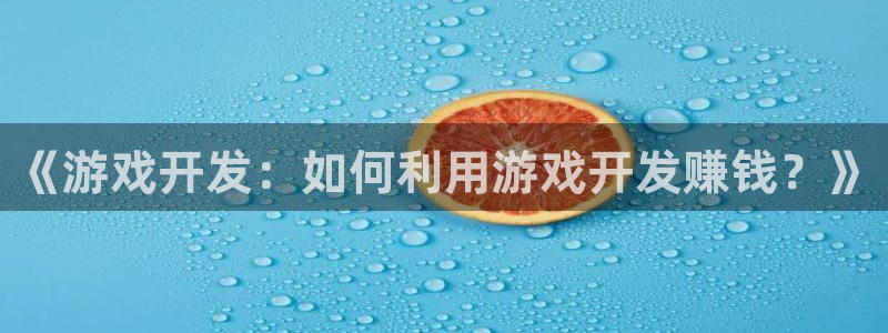 沐鸣娱乐平台登录入口网址查询：《游戏开发