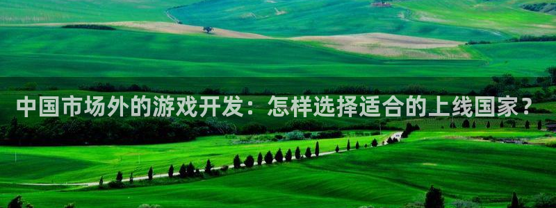 沐鸣娱乐官网1：中国市场外的游戏开发：怎