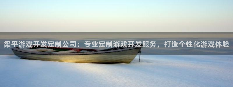 沐鸣平台总代：梁平游戏开发定制公司：专业
