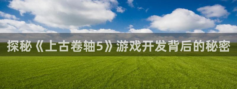 沐鸣平台登陆线路：探秘《上古卷轴5》游戏