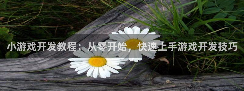 沐鸣开户计划：小游戏开发教程：从零开始，