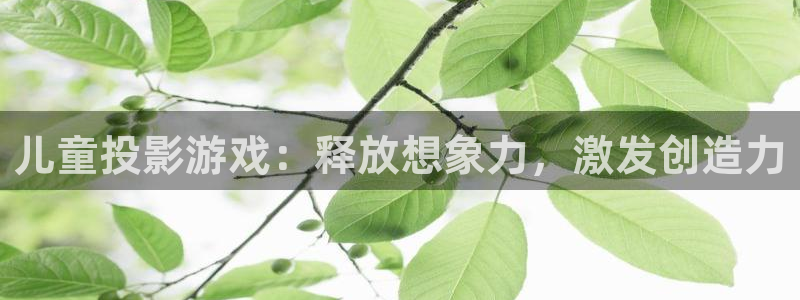 沐鸣平台官网：儿童投影游戏：释放想象力，