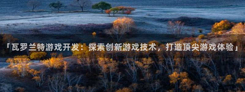 沐鸣1在线登陆：「瓦罗兰特游戏开发：探索